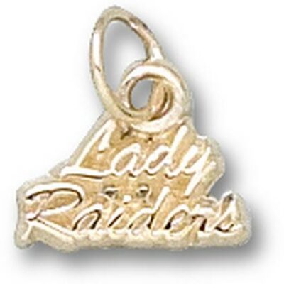 Texas Tech Red Raiders "Lady Raiders" Charm - 10KT Gold Jewelry