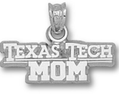 Texas Tech Red Raiders "Texas Tech Mom" Pendant - Sterling Silver Jewelry