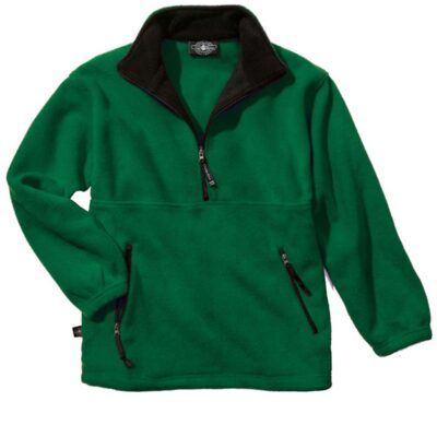 The "Kids' Collection" Youth Adirondack Fleece Pullover Jacket from Charles River Apparel