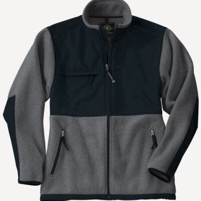 The "Kids' Collection" Youth Matrix Fleece Jacket from Charles River Apparel