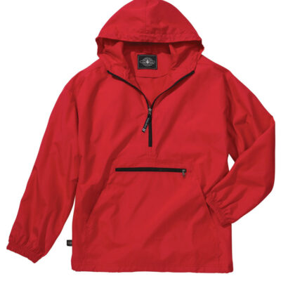 The "Kids' Collection" Youth Pack-N-Go Pullover Jacket from Charles River Apparel