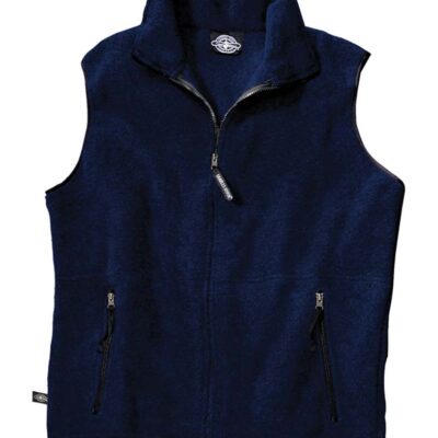 The "Kids' Collection" Youth Ridgeline Fleece Vest from Charles River Apparel