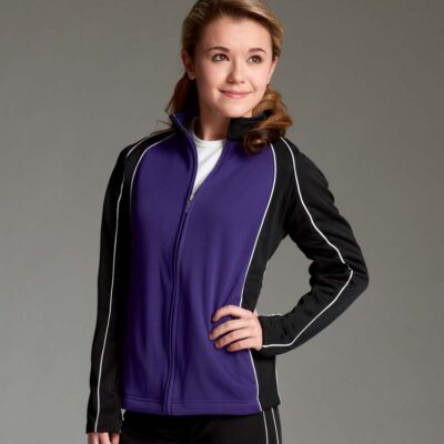 The "Olympian Collection" The Olympian Warm-up Jacket for Women from Charles River Apparel