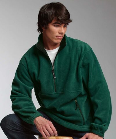 The "Summit Collection" Adirondack Fleece Pullover Jacket from Charles River Apparel