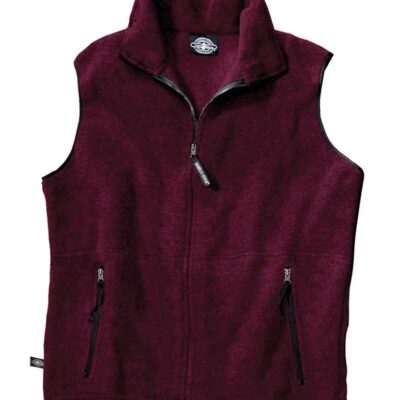 The "Summit Collection" Ridgeline Fleece Vest from Charles River Apparel