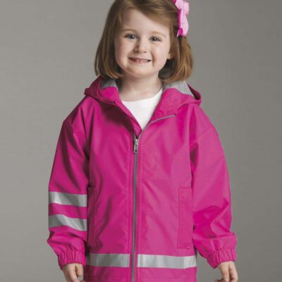 Toddler New Englander Waterproof Rain Jacket by Charles River Apparel