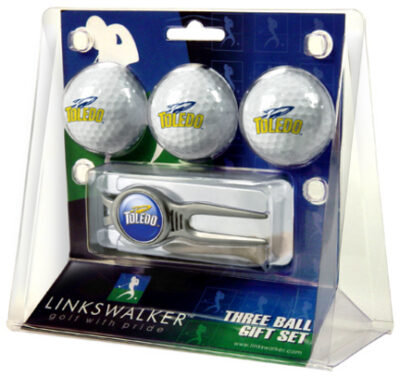 Toledo Rockets 3 Ball Golf Gift Pack with Kool Tool