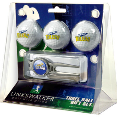 Toledo Rockets 3 Ball Golf Gift Pack with Kool Tool