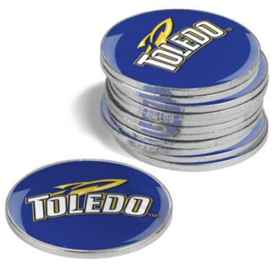 Toledo Rockets Golf Ball Marker (12 Pack)