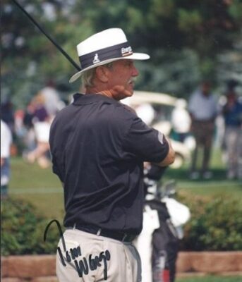 Tom Wargo Autographed Golf 8" x 10" Photograph (Unframed)