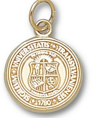 Transylvania Pioneers "Seal" 1/2" Charm - 10KT Gold Jewelry