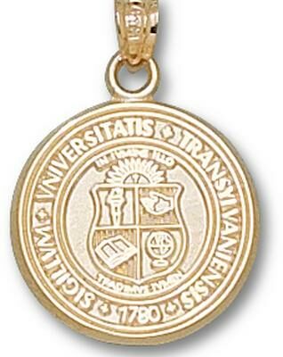 Transylvania Pioneers "Seal" 5/8" Pendant - 10KT Gold Jewelry