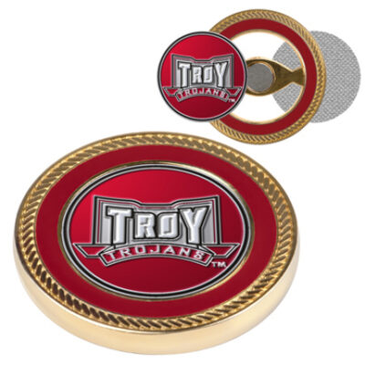 Troy State Trojans Challenge Coin with Ball Markers (Set of 2)