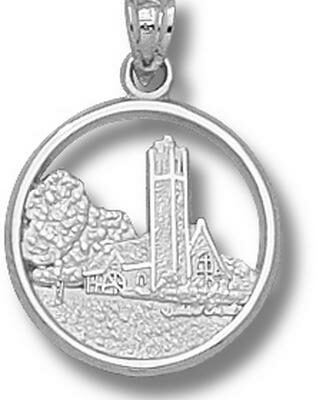 Tufts Jumbos "Chapel" Pendant - Sterling Silver Jewelry