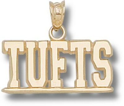 Tufts Jumbos "Tufts" Pendant - 10KT Gold Jewelry