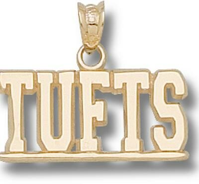 Tufts Jumbos "Tufts" Pendant - 10KT Gold Jewelry