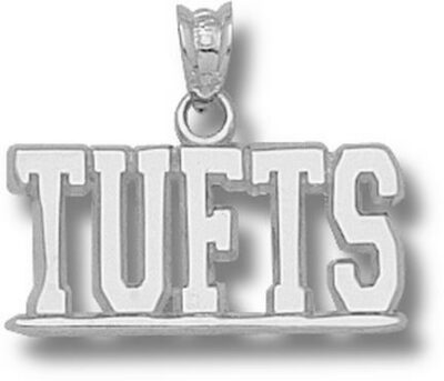 Tufts Jumbos "Tufts" Pendant - Sterling Silver Jewelry