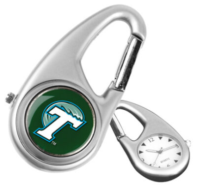 Tulane Green Wave Carabiner Watch