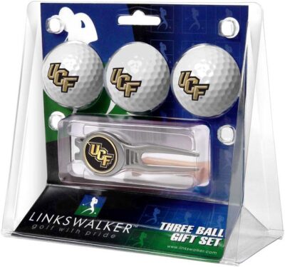 UCF (Central Florida) Knights 3 Ball Golf Gift Pack with Kool Tool