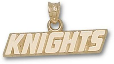 UCF (Central Florida) Knights "Knights" Pendant - 14KT Gold Jewelry