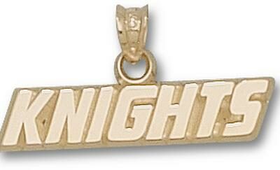 UCF (Central Florida) Knights "Knights" Pendant - 14KT Gold Jewelry