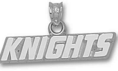 UCF (Central Florida) Knights "Knights" Pendant - Sterling Silver Jewelry