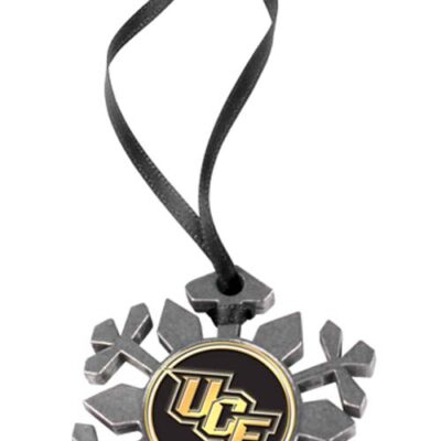 UCF (Central Florida) Knights Snowflake Ornament (Set of 2)