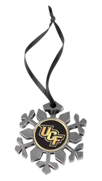 UCF (Central Florida) Knights Snowflake Ornament (Set of 2)