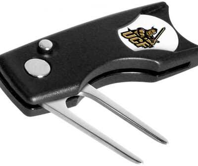 UCF (Central Florida) Knights Spring Action Divot Tool with Golf Ball Marker (Set of 2)