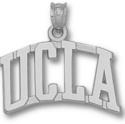 UCLA Bruins Arched "UCLA" Pendant - Sterling Silver Jewelry