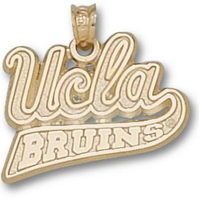 UCLA Bruins Script "UCLA Bruins" Pendant - 14KT Gold Jewelry