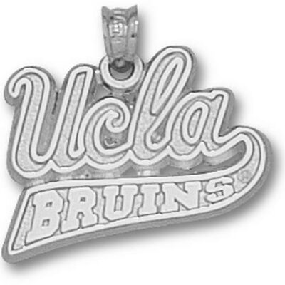 UCLA Bruins Script "UCLA Bruins" Pendant - Sterling Silver Jewelry