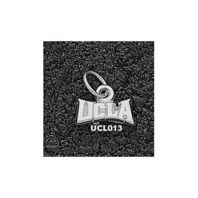 UCLA Bruins "UCLA" 1/4" Charm - Sterling Silver Jewelry