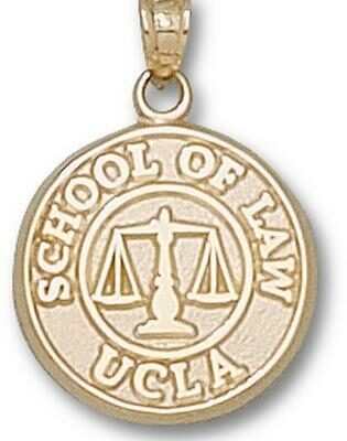 UCLA Bruins "UCLA Law Scales" Pendant - 10KT Gold Jewelry