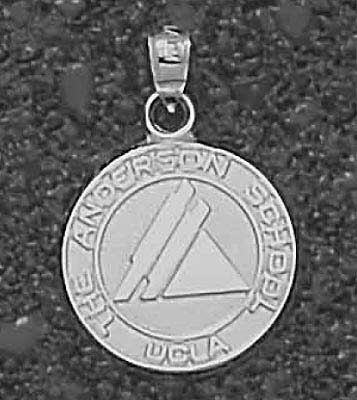 UCLA Bruins "UCLA The Anderson School" 3/4" Pendant - Sterling Silver Jewelry