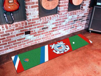 US Coast Guard 18" x 72" Golf Putting Green Mat