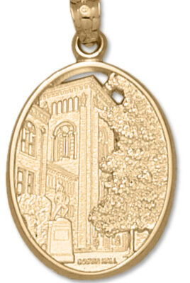 USC Trojans "Bovard Hall" Pendant - 10KT Gold Jewelry