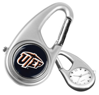 UTEP Texas (El Paso) Miners Carabiner Watch