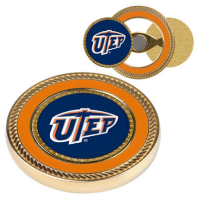 UTEP Texas (El Paso) Miners Challenge Coin with Ball Markers (Set of 2)