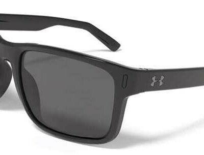 Under Armour Assist Polarized Sunglasses (Shiny Black)