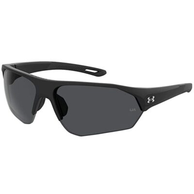 Under Armour Men's Special Shape Sunglasses (Matte Black/Grey)