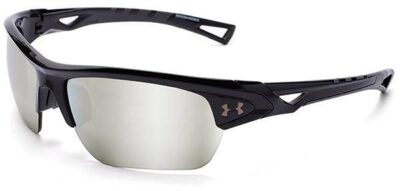 Under Armour Octane Game Day Multiflection Sunglasses (Shiny Black)