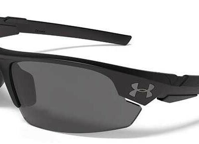 Under Armour Windup Youth Game Day Sunglasses (Shiny Black/Charcoal)