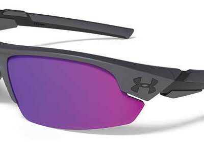 Under Armour Windup Youth Infrared Multiflection Sunglasses (Satin Carbon/Black)