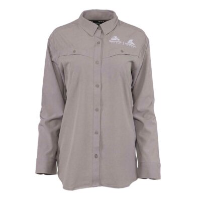 Under Armour Women's "Semper Fi Fund" Logo Button Up Dress Shirt