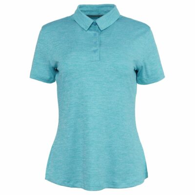 Under Armour Women's Zinger Heather Short Sleeve Polo