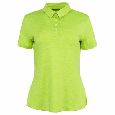 Under Armour Women's Zinger Heather Short Sleeve Polo