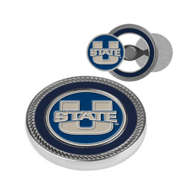 Utah State Aggies Challenge Coin with Ball Markers (Set of 2)