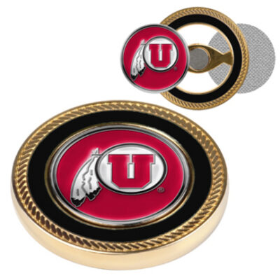 Utah Utes Challenge Coin with Ball Markers (Set of 2)