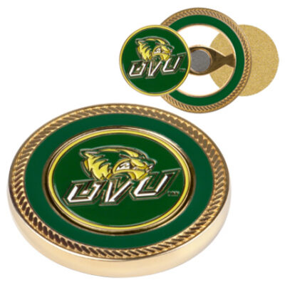 Utah Valley State (UVSC) Wolverines Challenge Coin with Ball Markers (Set of 2)